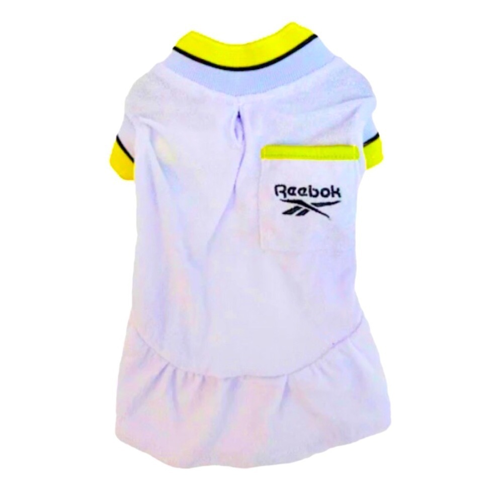 NWT Reebok Lavender Terry Pet Dress M